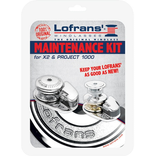 Lofrans vedligeholdelsekit til x2/project 1000 ankerspil i emballage