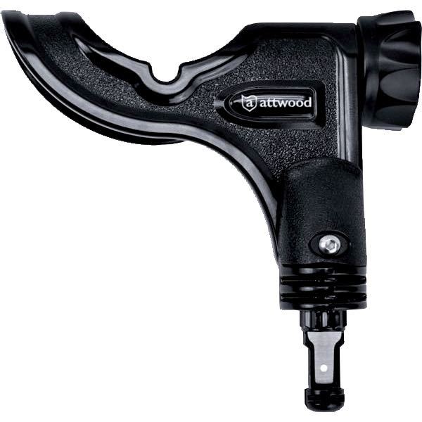Stangholder PRO II fra Attwood, monteret side på båd