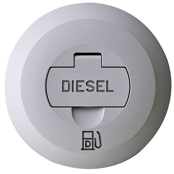 Foresti låg med lås til dækspåfyldning diesel set forfra.