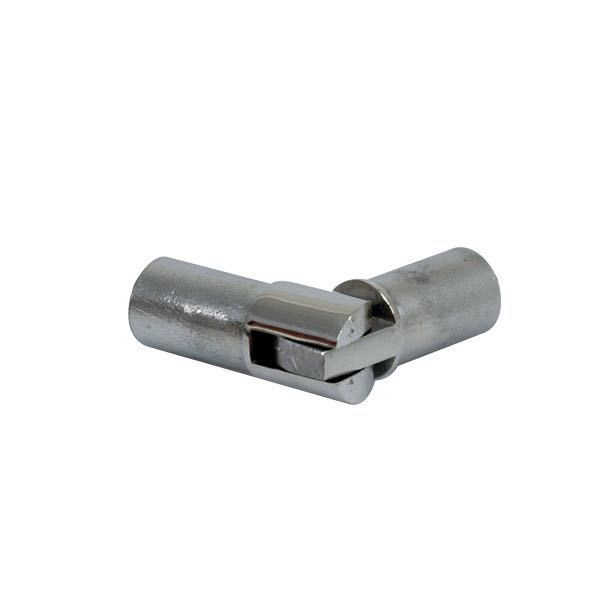 Kaleche beslag fra SeaTec i AISI 316, Ø 22 mm, set forfra