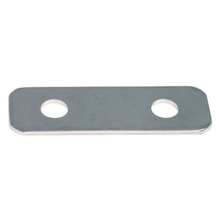 Underplade til pullert 150mm RF AISI 316 fra 1852, set forfra.