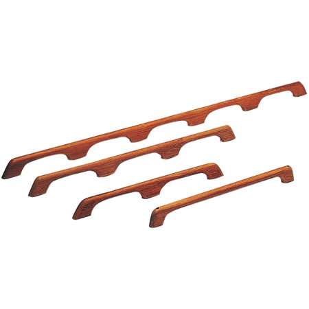 Roca teak greb monteret på båd, der viser dets anvendelse