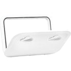 Nuova Rade Topline luge set oppefra med hvid finish
