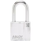 Abloy hængelås PL340/50 set fra siden, klar til brug på båden.