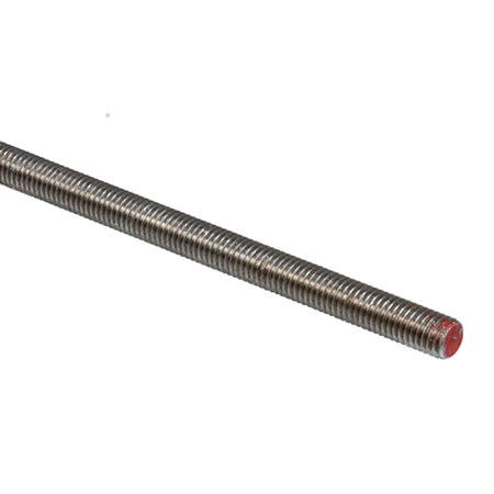 Gevindstang a4 m8 fra 1852 set i profil med rustfrit stål finish