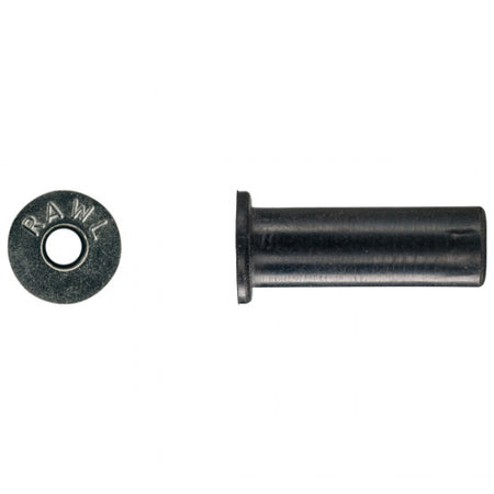 Rawlplug M5/26 26 mm set fra siden, klar til montering
