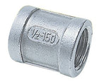 Muffe indv gevind RF stål AISI 316 set fra siden