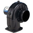 Jabsco motorrums ventilator flangemont, set fra siden med synlig flange.