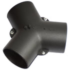 SeaTec Y-ventil 75 x 60/60mm vist fra siden, klar til installation på varmesystem.