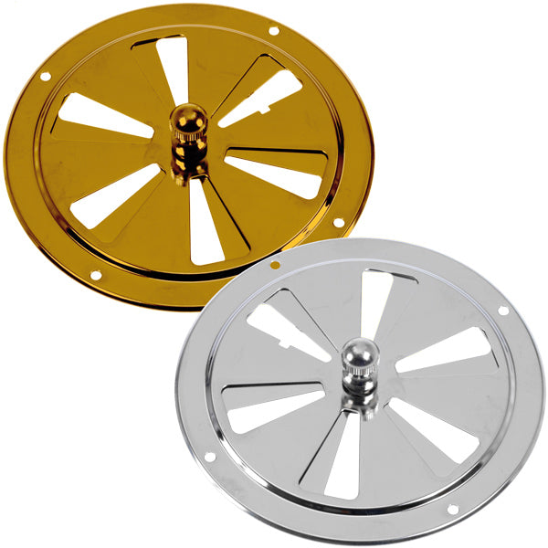 Roca butterfly ventil ø 125mm set forfra med åbningsmekanisme synlig