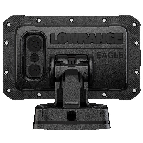 Underholdende visning på Lowrance Fishfinder Eagle 5 under sollys