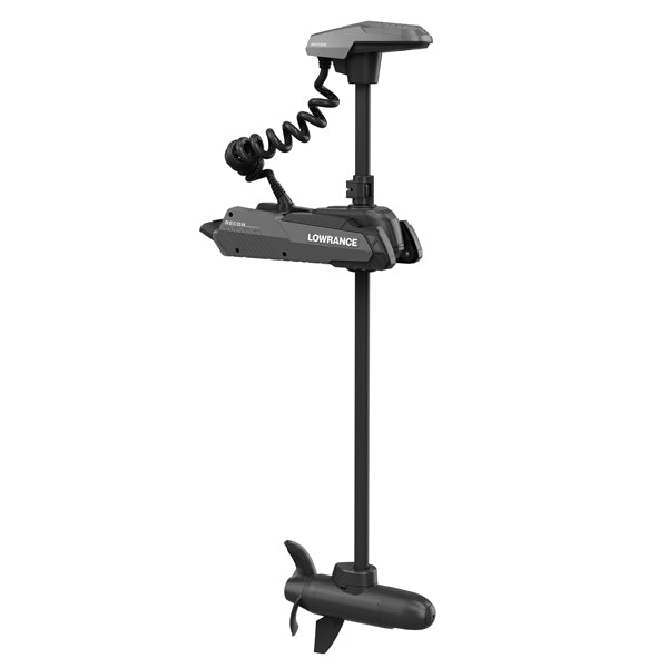Lowrance RECON ferskvand trolling motor set fra siden.