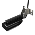 Lowrance EAGLE SplitShot™ transducer monteret på båd med kabler