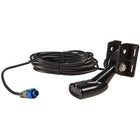 Navico hæktransducer set fra siden, klar til installation på båd.