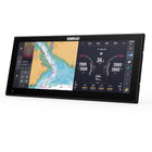 Simrad NSX3015UW 15" Ultra Wide monteret på båd i dagslys