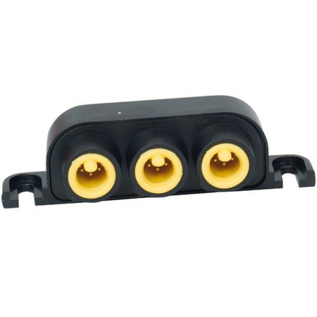 Navico Simnet multi-joiner 7 stik 12 V set forfra, klar til installation på båd