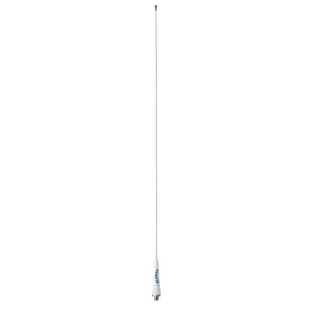 Glomex Glomeasy VHF RF stål antenne med FME forbindelse, set fra siden
