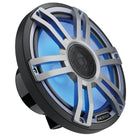 Hertz HMX 8 marine højtaler set forfra med RGB belysning
