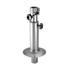 Barka justerbar bordsøjle Ø80mm 39-81 cm set fra siden