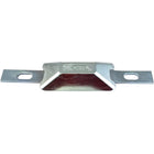 Tecnoseal zinkanode set fra siden med mål 42×24 mm