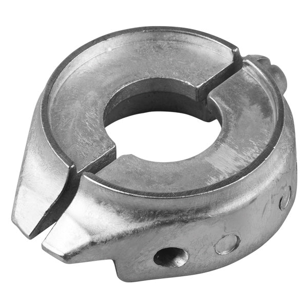 Tecnoseal zinkring 2-delt set ovenfra, klar til montering på Volvo drev.