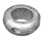 Tecnoseal aluminiums akselanode set fra siden, Ø35mm, højde 25mm