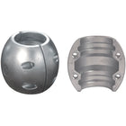 Tecnoseal zinkanode aksel 60mm set fra siden med detaljeret overflade