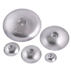 Zink rundanode fra 1852 med diameter Ø110mm, vises fra siden