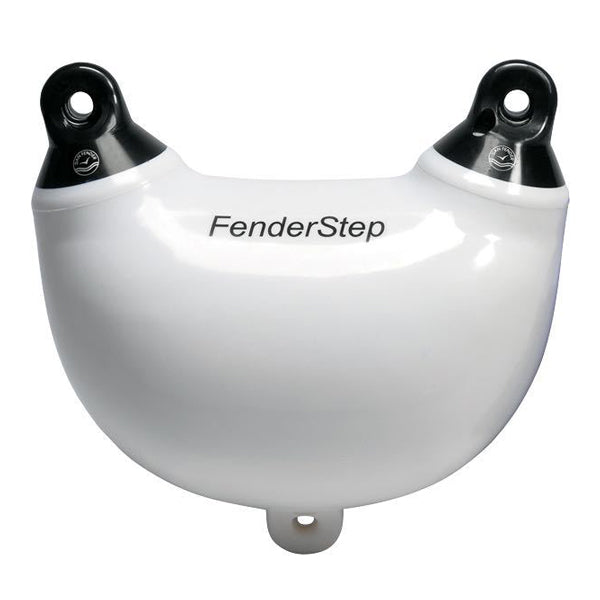Dan-Fender Fenderstep i hvid farve og 400 mm størrelse
