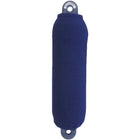 Fendequip fenderovertræk i navy, 61x15 cm, set forfra.