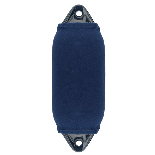 1852 fenderovertræk i navy, set fra siden med mål 42,5x61cm