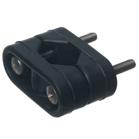 SeaTec nylon holder universal monteret på en båd med redningskrans