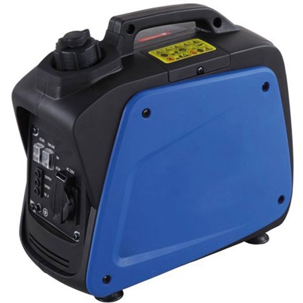 SeaTec generator 950i set fra siden, kompakt design til bådbrug