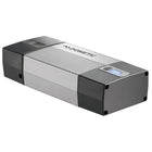 Dometic batterilader 4Amp i design med mål 90 x 55 x 220 mm