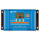 Victron BlueSolar PWM-LCD & USB 12/24V 5Amp, set forfra med skærm og porte