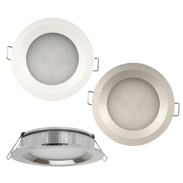 Casolux Maria mellem alu hvid 3000K set forfra