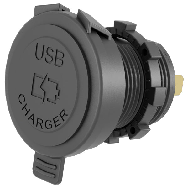 TideON, USB-C 30W/USB-A 18W 12/24V udtag til indbygning