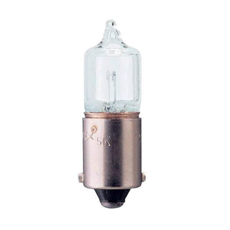 Hella 12 V5W BA9S pære monteret i lampe på båd