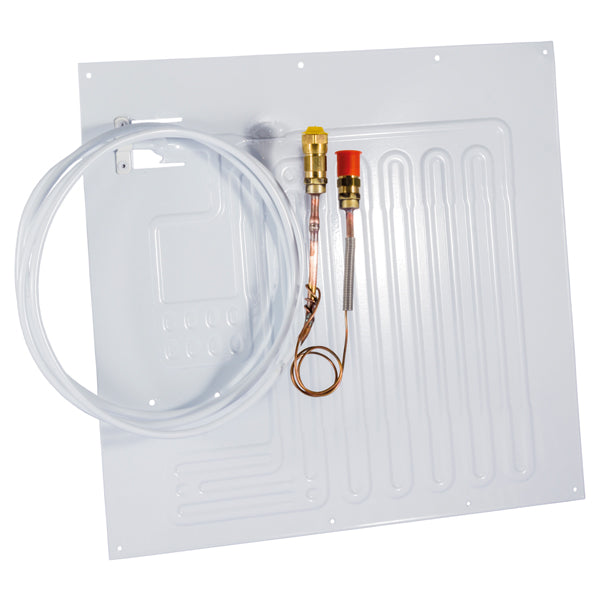 isotherm, plade fordamper 386 x 361mm med X kobling