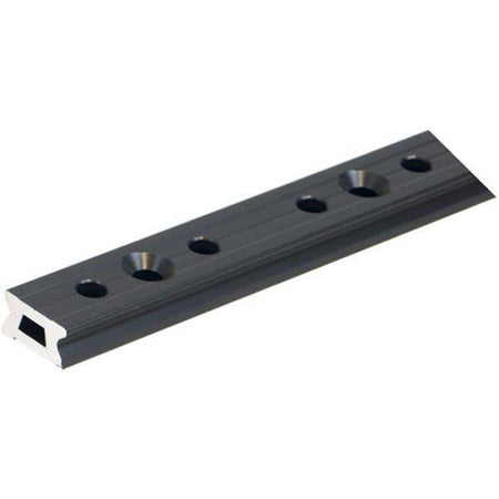 Ronstan skødeskinne 30mm set fra siden med monteringsbeslag
