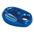 Ronstan Shock blå suit 10mm line set fra siden, med fokus på højlastøjnene.