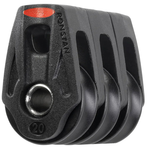 Ronstan, Serie 20 Orbit trippelblok 20 mm skiver