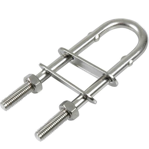 1852 U-bøjle med Ø5x40mm dimensioner set fra siden