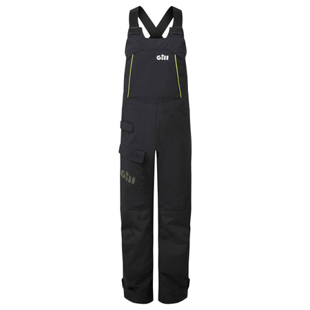 Gill OS26 Offshore dame bukser i sort, set forfra med detaljer.