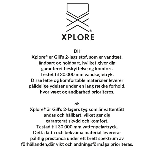 Sidelæns billede af blå Gill damejakke med hætte