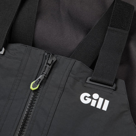Gill OS33TW Coastal buks i sort vist bagfra med elastisk talje.