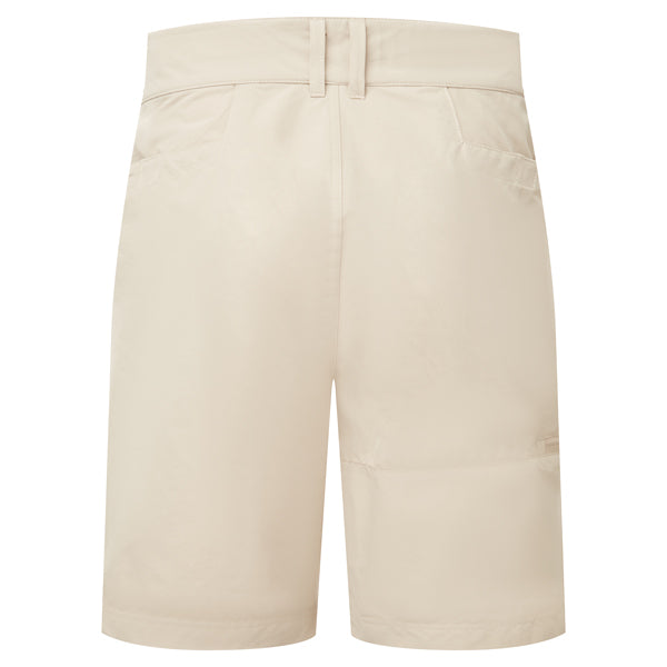 Gill UV021 shorts i khaki, vist bagfra med detaljeret syning.