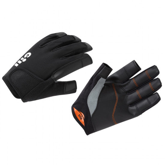 Gill 7253 sejlerhandsker i sort str. XL set forfra