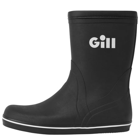 Gill 917 gummistøvle set fra siden med bølger i baggrunden