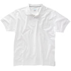 Gill hvid polo shirt str. S med logo foran